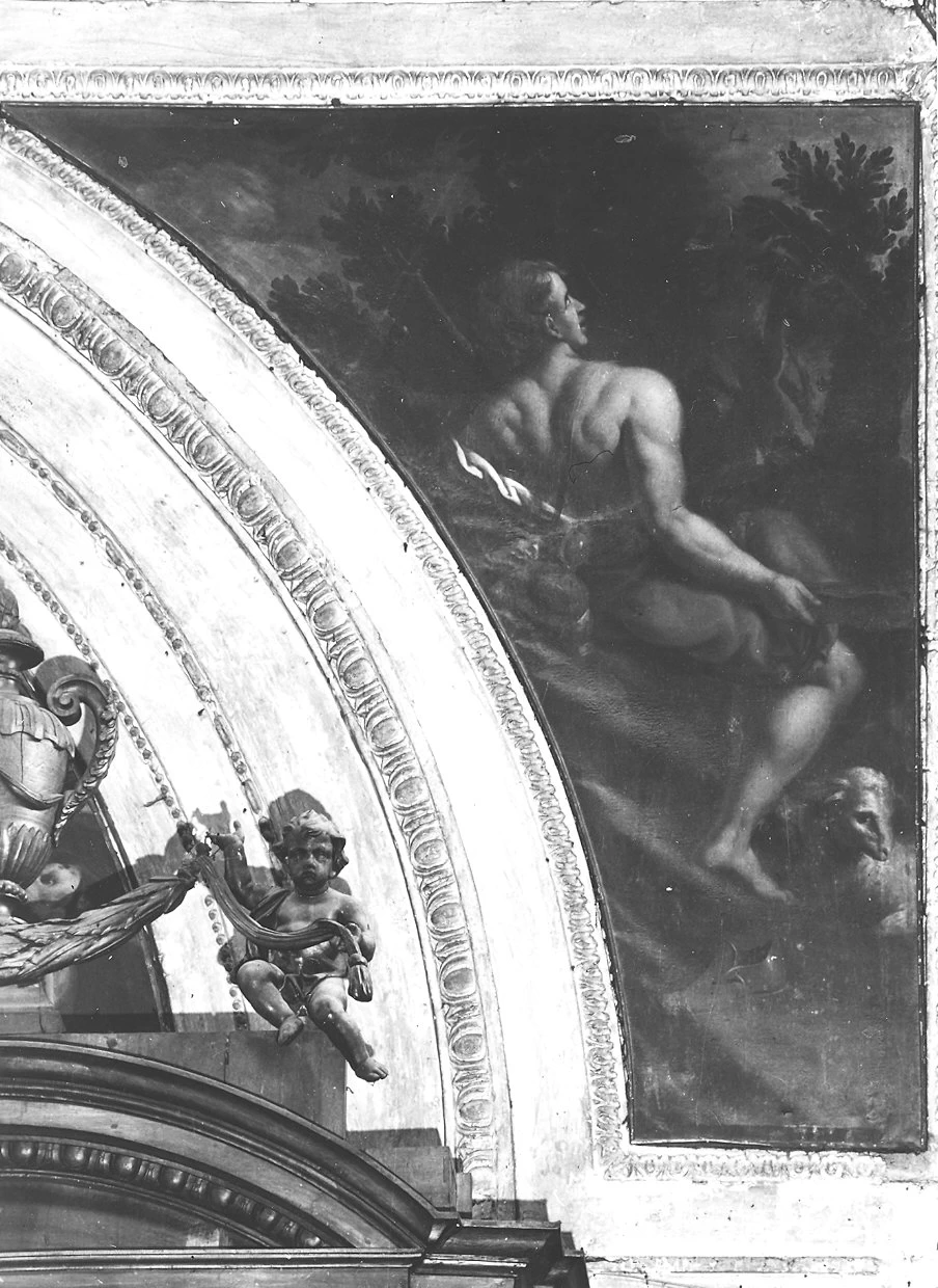 Mosè nel roveto - Basilica di S. Maria di Campagna, Piacenza